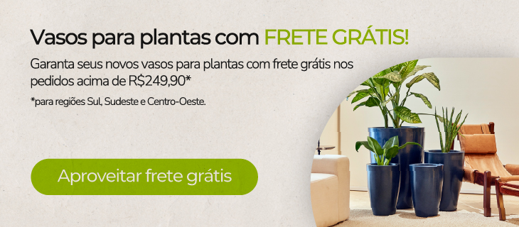 Vasos Vasap com frete grátis em compras acima do valor promocional.