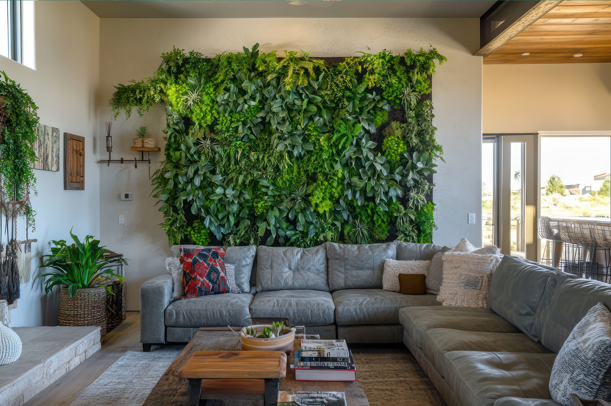 substrato leve e drenante para jardim vertical