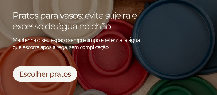 Pratos Vasap para vasos de plantas